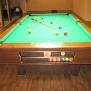 Rozel Gold Cup - view from foot of the table