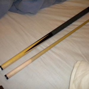 First cue that Roger made for me