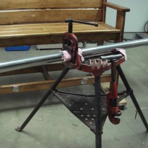 14 footrest fabrication and assembly