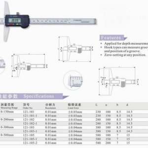Digital Depth Gauges
