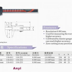 Micron Digital Calipers