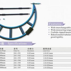 Outside Micrometer with Adjustable Avil