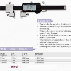 Two point Internal Digital Calipers