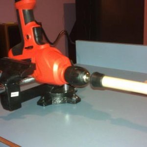 my drill mount setup