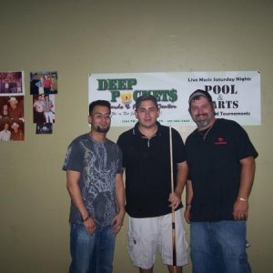 Sylver Ochoa 2nd, Kevin Guimond 1st, Charlie "HillBilly" Bryant 3rd