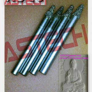 Diamond CNC Router Tools For 3D Stone Carving   
- ASTECH TOOLS
