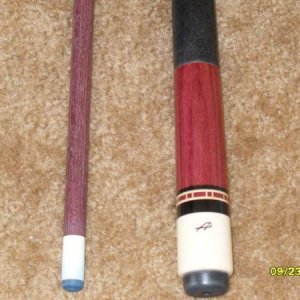 Andrew Park Break Cue bottom