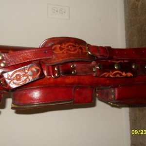 Chalk holder & shoulder strap