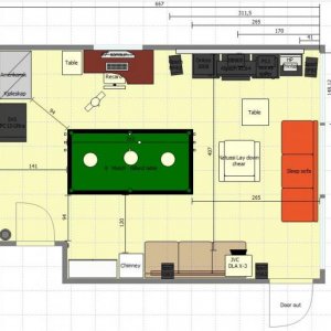 Homecinema   Pool table