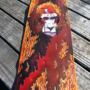 Finally finished coloring flames!