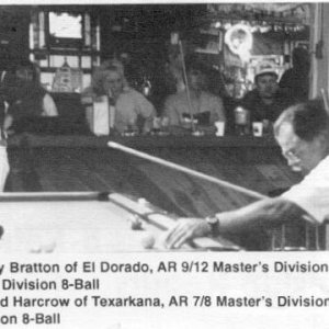David Harcrow, 1996 Arkansas State 8-Ball Championship