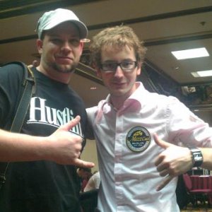 IMAG0136- Florian and I in Vegas.