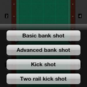 Once you "Select New Shot" you will be taken to this screen.  From here you can select the shot type you wish to play.  This section is dedicated to t