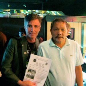 Efren and me.