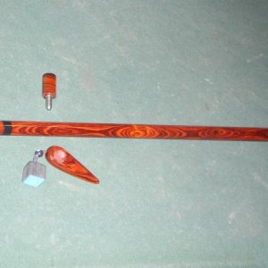 COCOBOLO WITH MATCHING JP'S AND CHALKER.