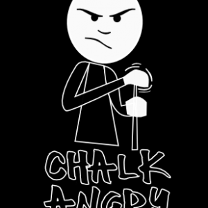 chalk angry