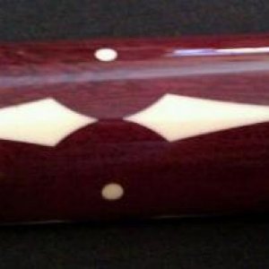 Butt sleeve Ivory inlays