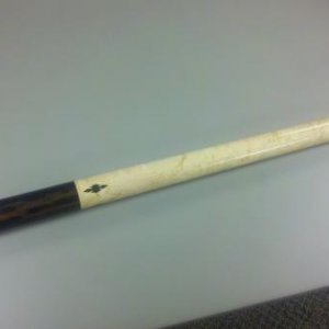 My playing cue - Jim Aldren