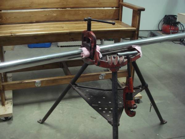 14 footrest fabrication and assembly
