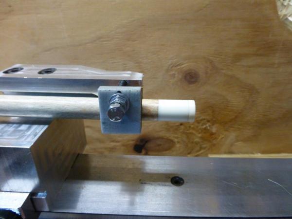 2015 ferrule insert and blank tip holder using veeblock support.