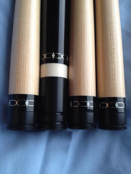 3 re crafted OB1 shaft with matching ring work