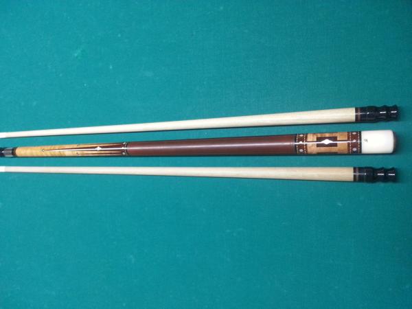 8 Point Snake wood Gina Cue build in the 80's