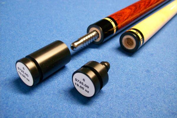 AE Custom Cue by Jeff Fugal with Radial Pin and Joint Protectors