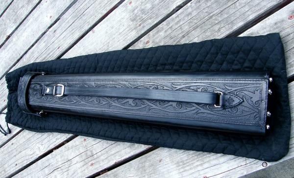 Back of finished Szamboti case