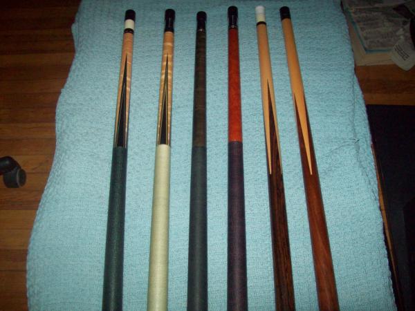 balisong6984 cue's tim scrugg's cue's 4 custom's 2 sneeky's