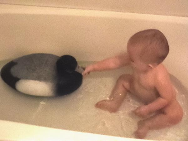 Bathing With a Decoy 002