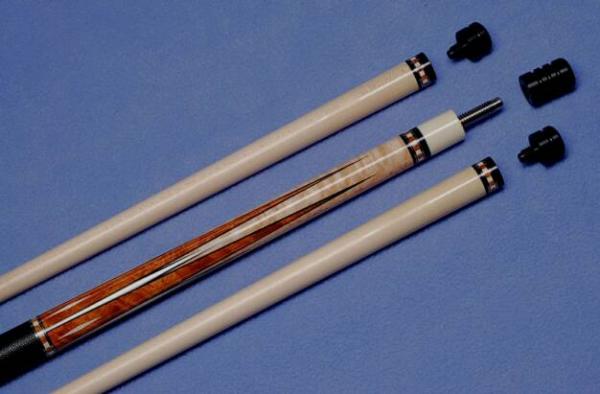 Bender Flying Diamonds Amboyna, Ivory joint and buittcap