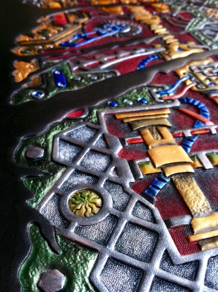 Biomech case detail shot