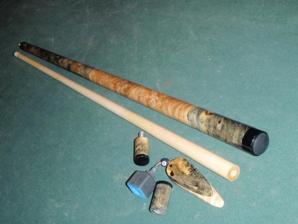 BUCKEYE BURL & MAPLE BURL
MATCHING JP'S AND CHALKER.