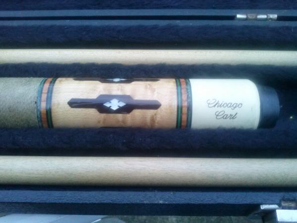 C11 McDermott   
found in thrift store !
being refinished by Dave Jones.
 Anyone know who Chicago Carl is