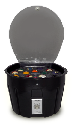 Cleaner with Lid Open