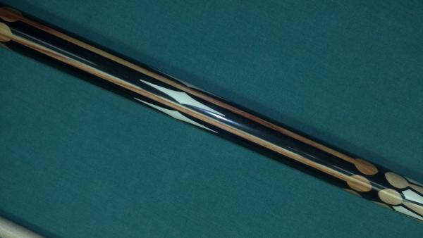 Closeups main body inlay work. I NOTE TULIPWOOD APPEARS ABOUT A SHADE DARKER IN PHOTOS THAN IT ACTUALLY IS IN PERSON.