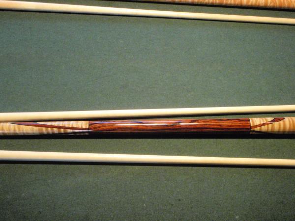 COCOBOLO,CURLY MAPLE BUTTERFLY