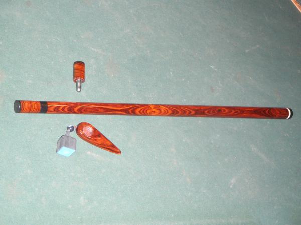 COCOBOLO WITH MATCHING JP'S AND CHALKER.