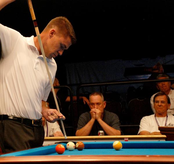 Corey plays safe against Alex