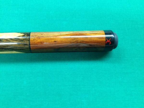 Cue for Austin Giarde....old school design with leather wrap, some ebony points and windows, and a little MOP