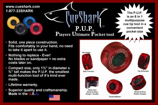 CueShark P.U.P. Poster