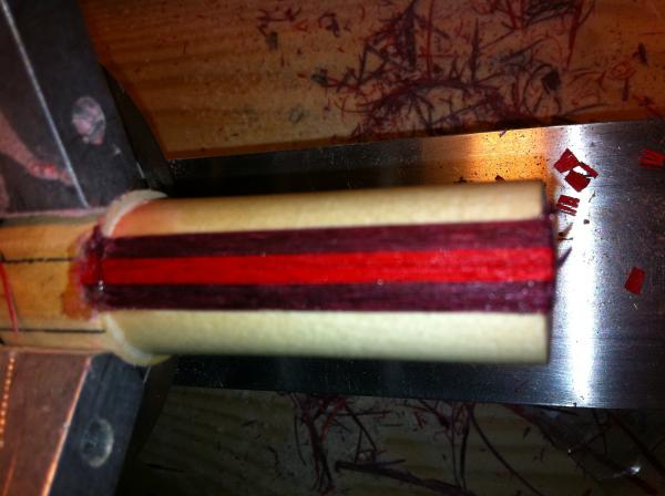 Custom Joint Protectors with colored Veneers