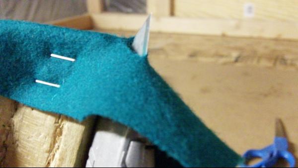 Cutting for the foldover