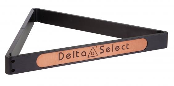 Delta-13 Pitch Black Select with Leather Inserts