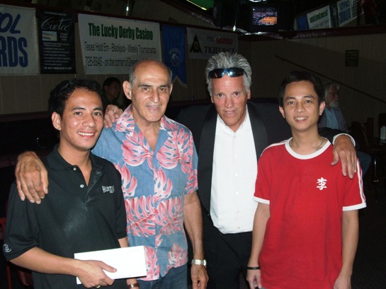 Dennis Orcullo, Chuck Markulas, Scott Smith and Gandy Valle