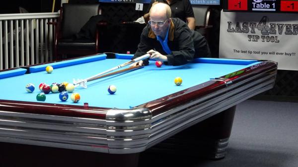 Dennis Searing on table 1