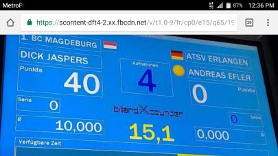 Dick Jasper's
10average!