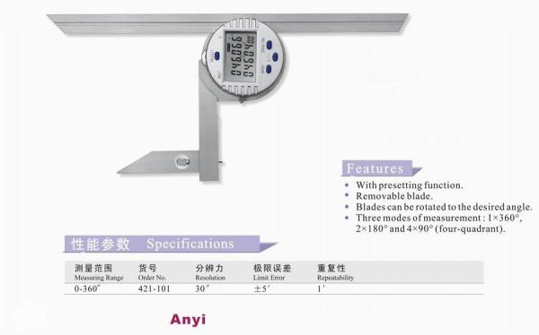 Digital Universal Bevel Protractors