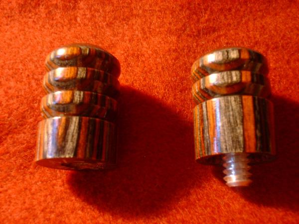 DSCF0509   Dymondwood  - Charcole Ruby 
 is layers of Silver dyed wood anb Cocobolo 
A new color I am stocking