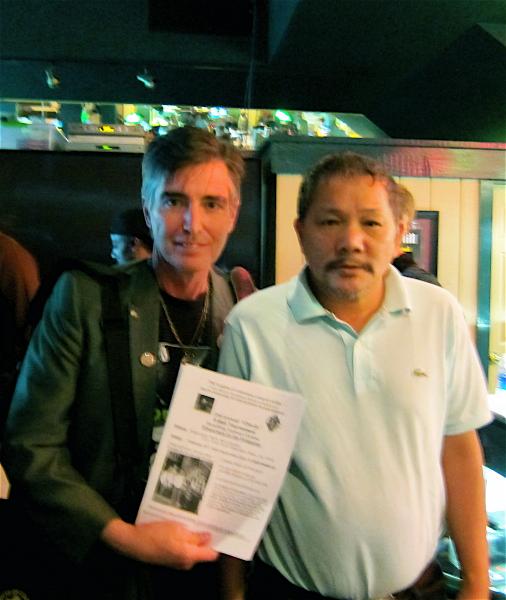 Efren and me.